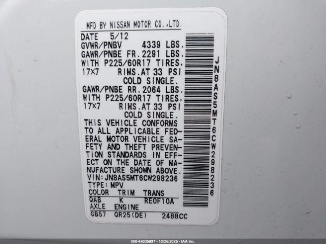 Nissan Rogue Sv Image 14