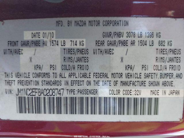 Mazda MX-5 Miata Touring Image 16