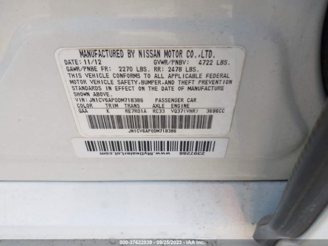 INFINITI G37 Journey Image 13