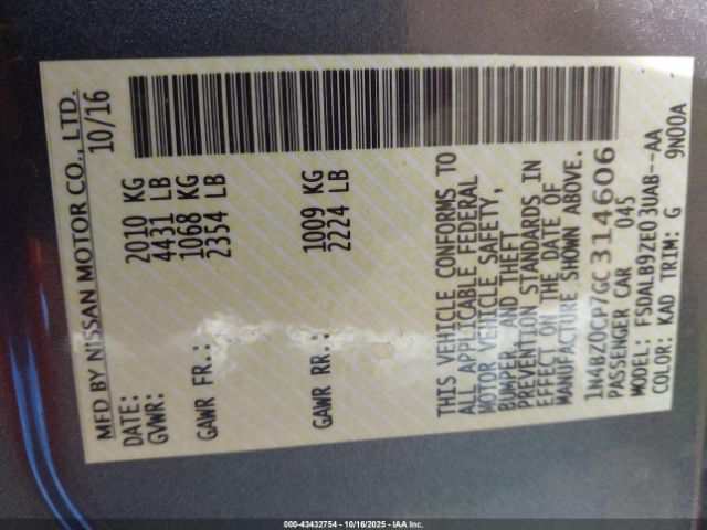 Nissan LEAF S Image 6