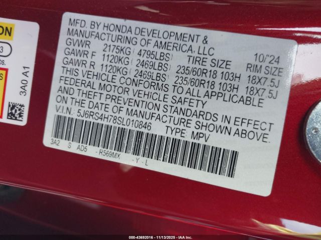 Honda CR-V Ex-l Awd Image 6